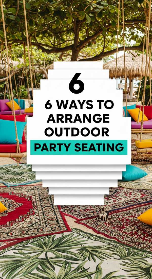 6 Ways To Arrange Outdoor Party Seating 69e9fe6e6adbe