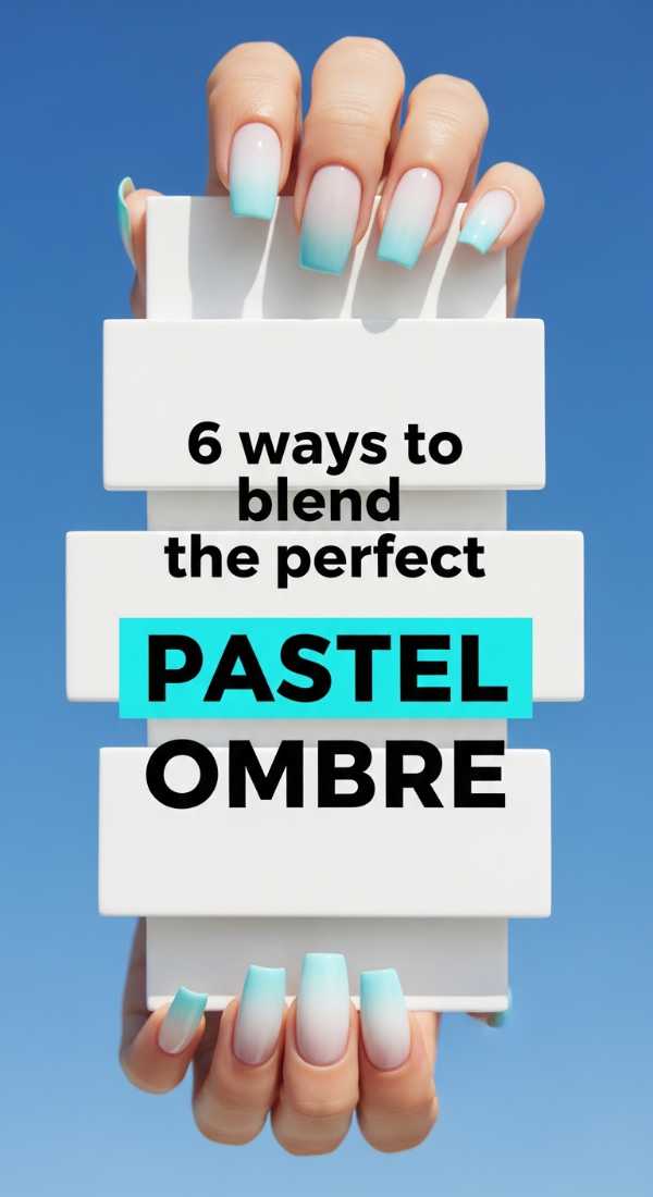 6 Ways To Blend The Perfect Pastel Ombre 69ed0aa79cb8c
