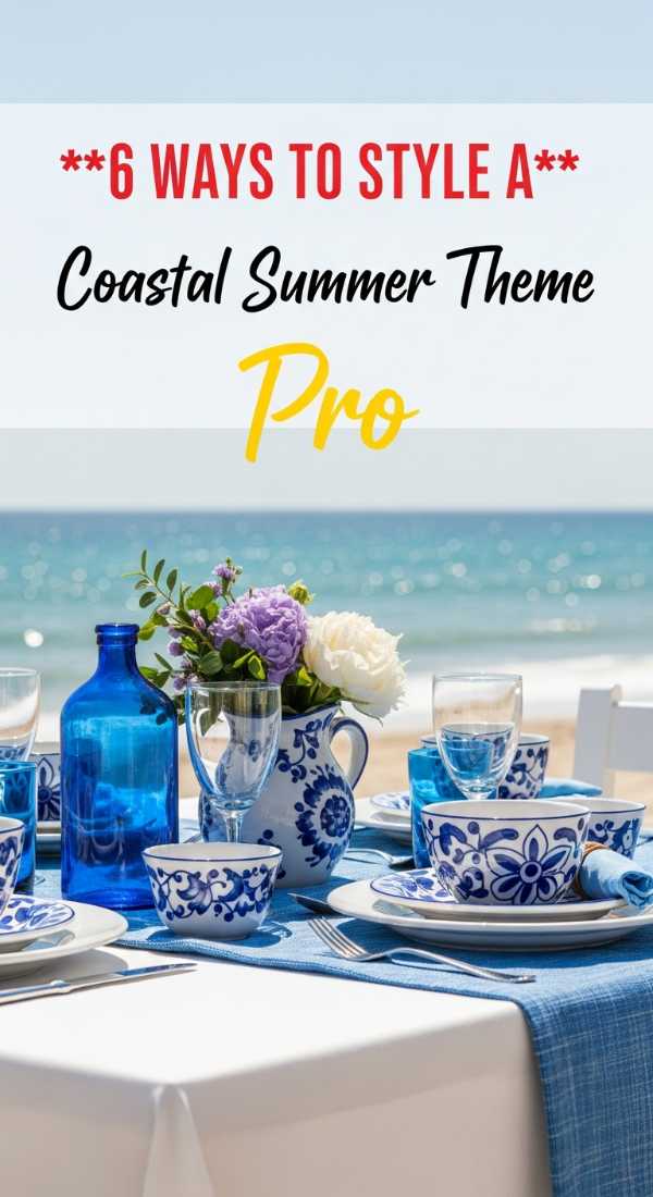 6 Ways To Style A Coastal Summer Party Theme 69e4ae35ba825