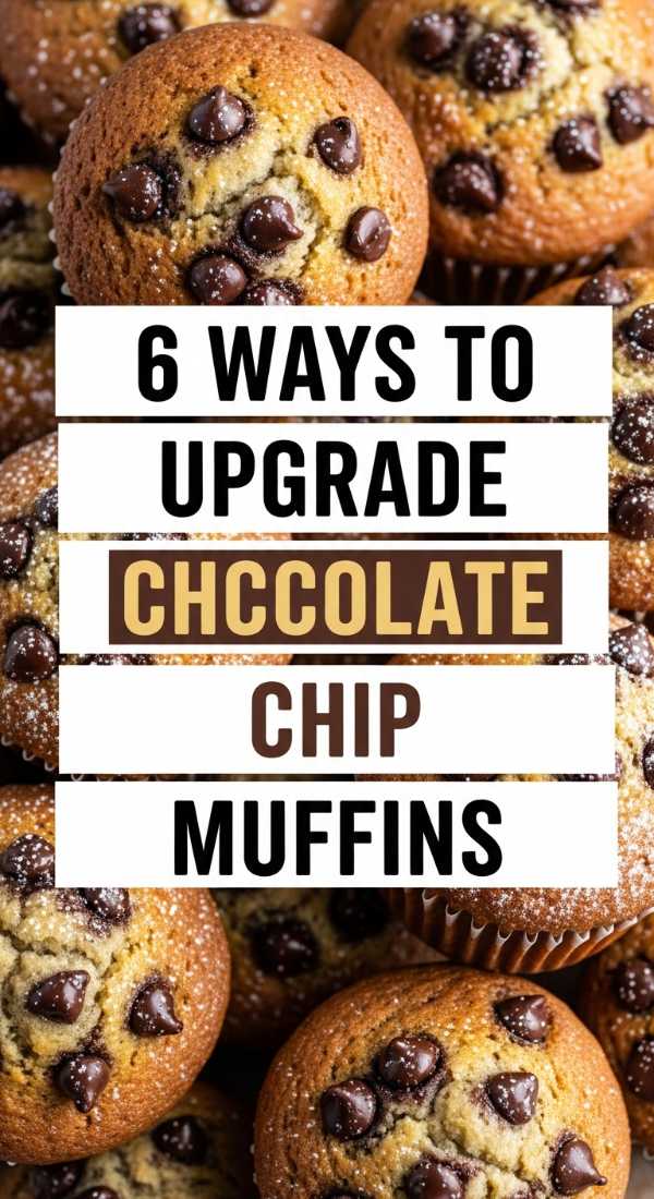6 Ways To Upgrade Chocolate Chip Muffins 69e853e299d3e