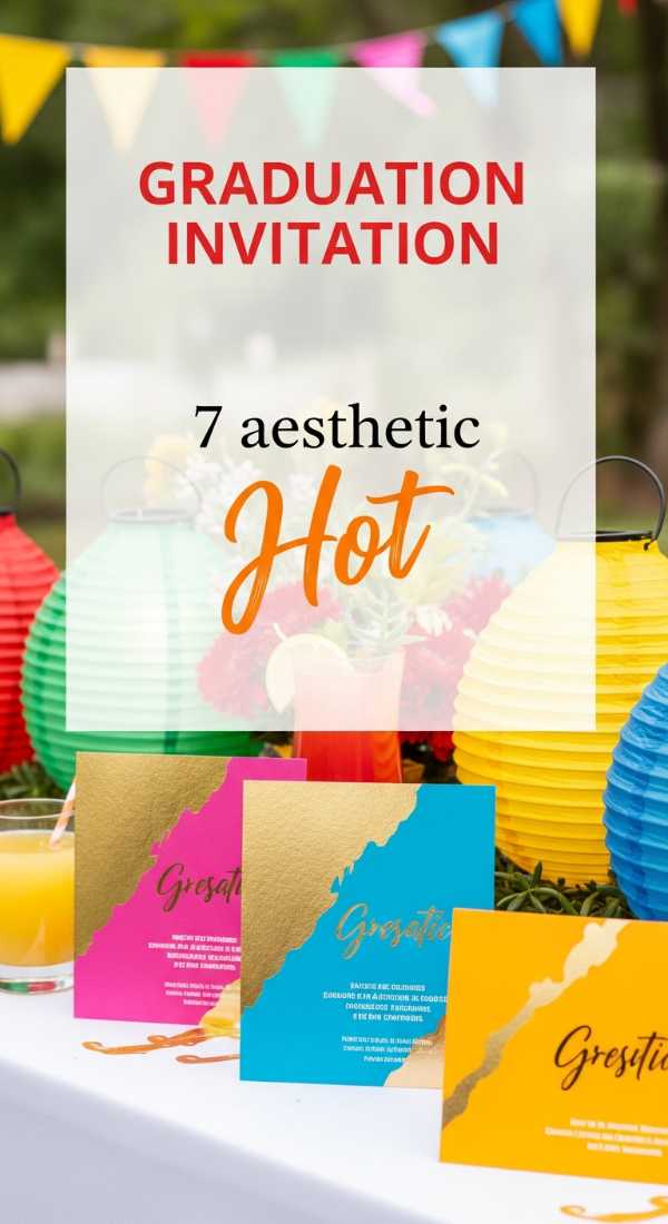 7 Aesthetic Graduation Invitation Ideas For Your 2024 Party 69e9f7fa4b71a