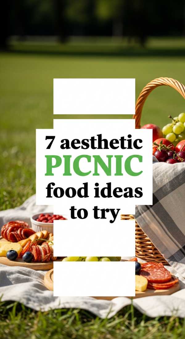 7 Aesthetic Picnic Food Ideas To Try 69e5d862b75ee