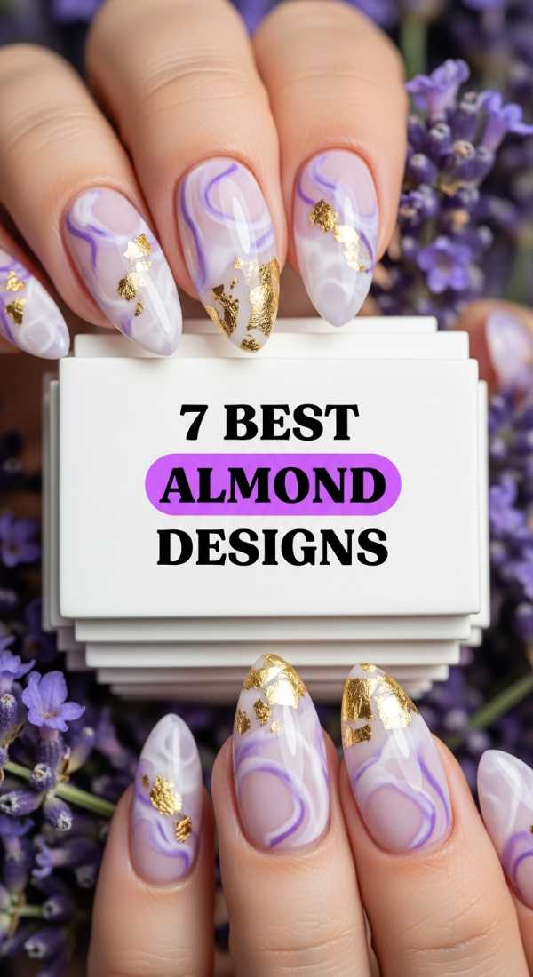 7 Best Spring Nails Almond Designs 69df1d4a537fd