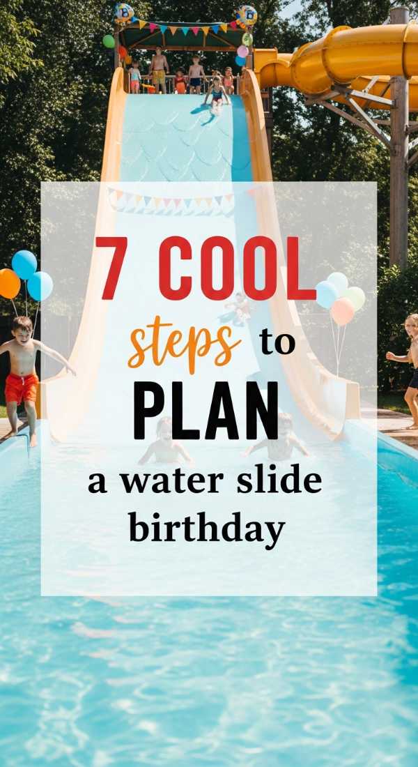 7 Cool Steps To Plan A Water Slide Birthday 69ecac8cc50c0