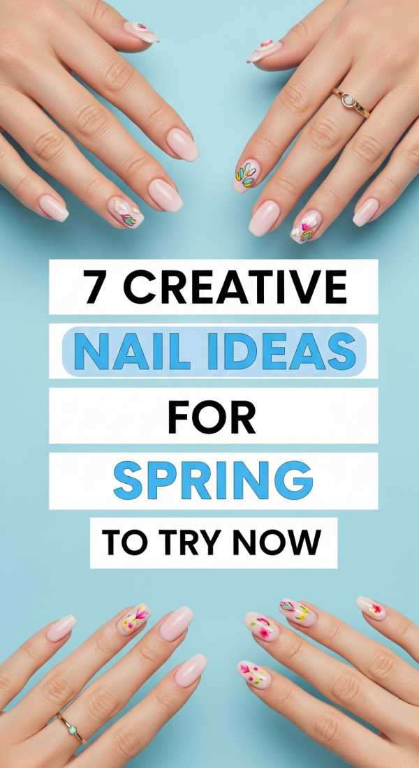 7 Creative Nail Ideas For Spring To Try Now 69efb154df394