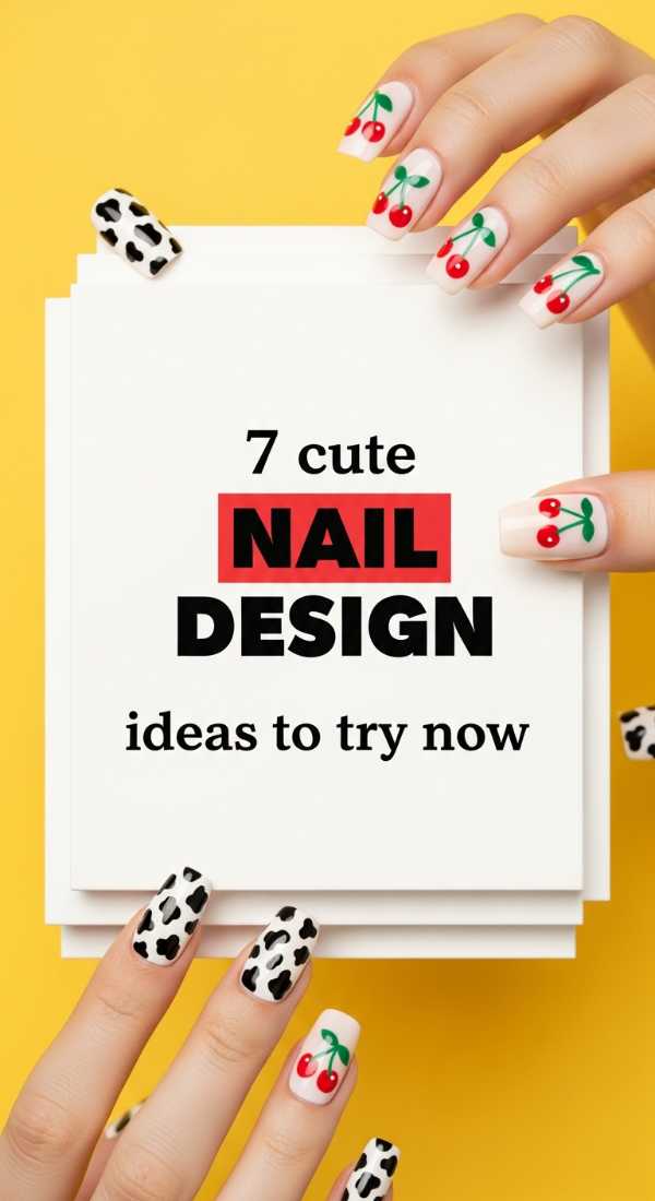 7 Cute Nail Design Ideas To Try Now 69eba3b50c352