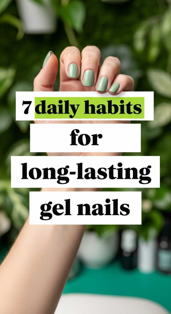 7 Daily Habits For Long Lasting Gel Nails 69ed0a9ecbf84