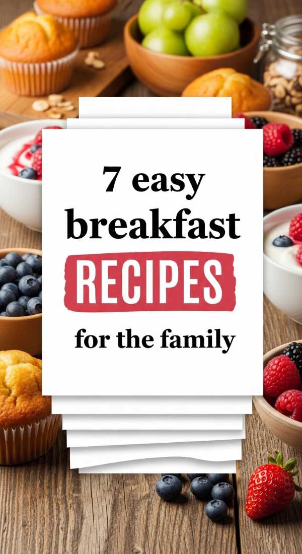 7 Easy Breakfast Recipes For The Family 69e853db1e837