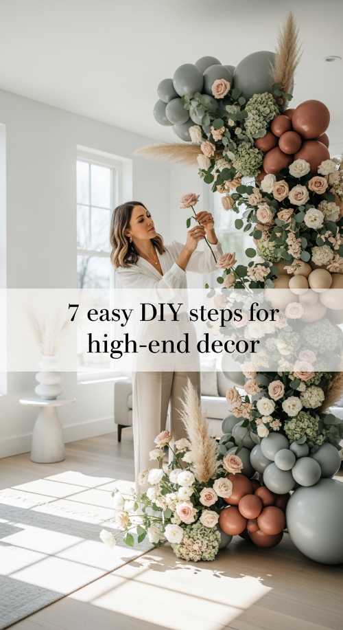 7 Easy DIY Steps for High-End Decor