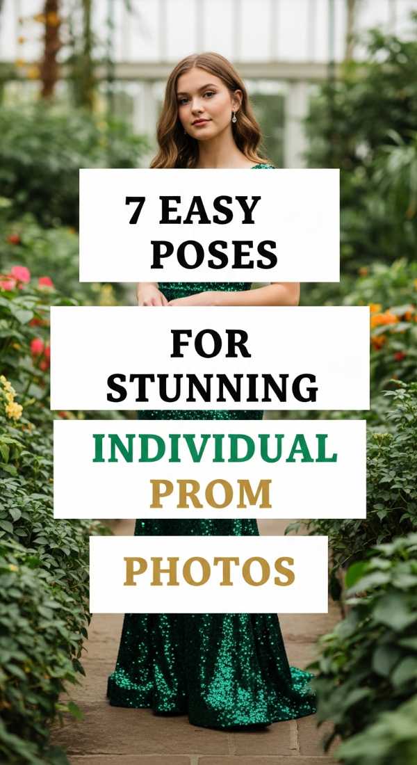 7 Easy Poses For Stunning Individual Prom Photos 69e9026b3d1ec