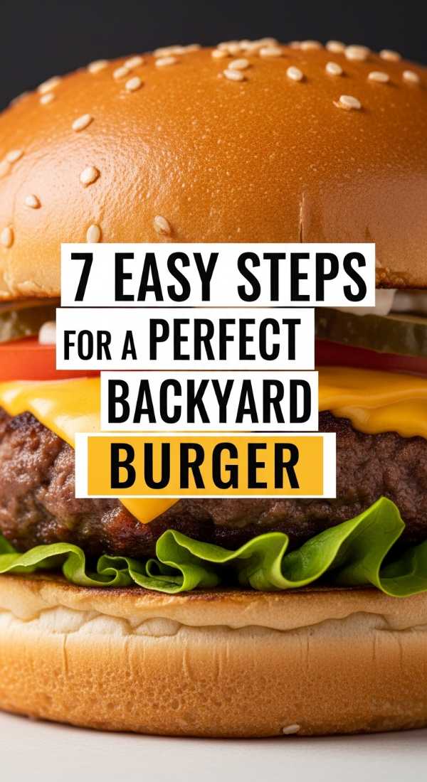 7 Easy Steps For A Perfect Backyard Burger 69e9b6e34532e