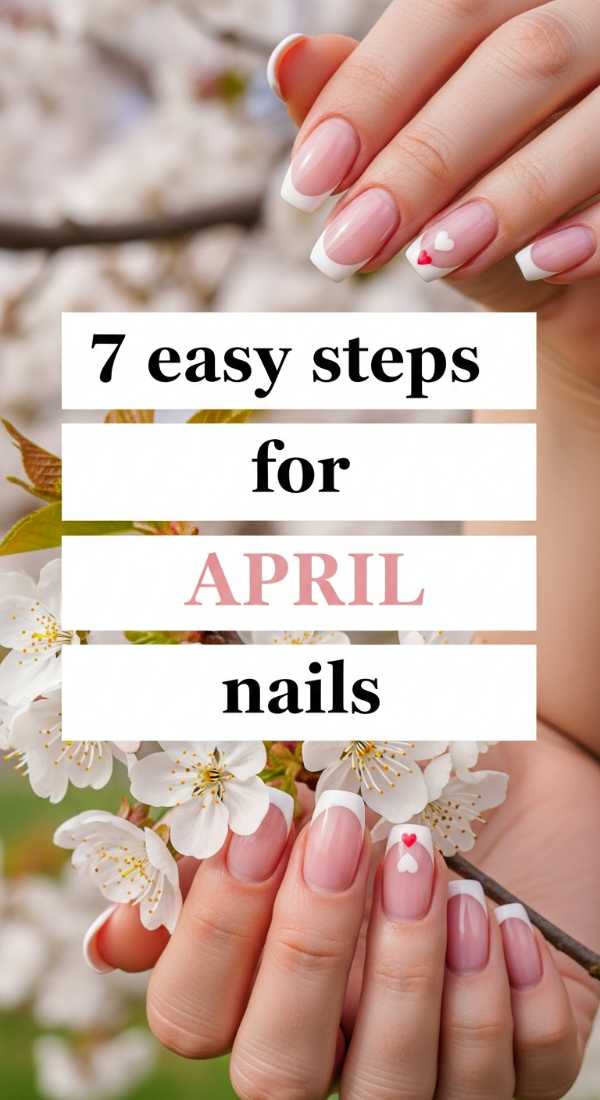 7 Easy Steps For April Nails 69e6605be94b1