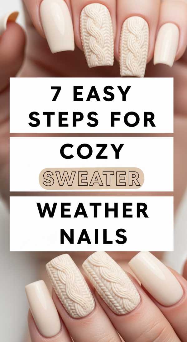 7 Easy Steps For Cozy Sweater Weather Nails 69e52508c4d65