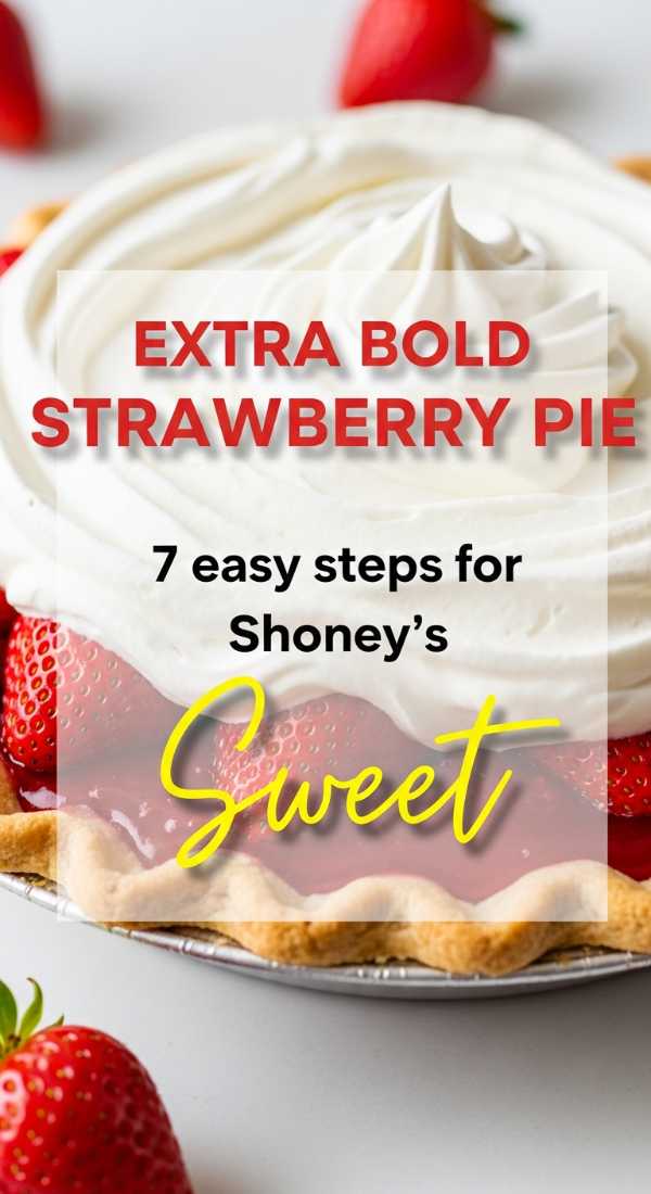 7 Easy Steps For Shoneys Strawberry Pie 69f05ad174985