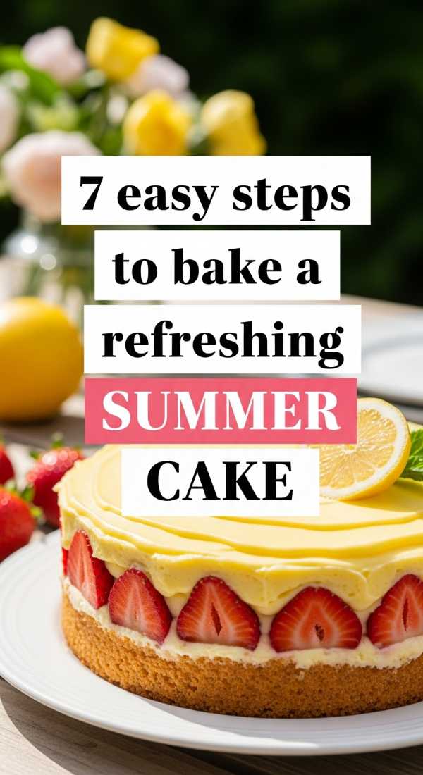 7 Easy Steps To Bake A Refreshing Summer Cake 69ef4682c4166