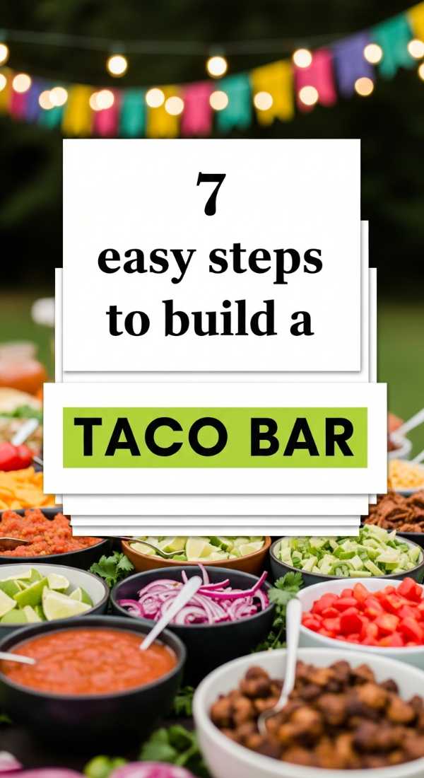 7 Easy Steps To Build A Taco Bar 69ecb077e537a