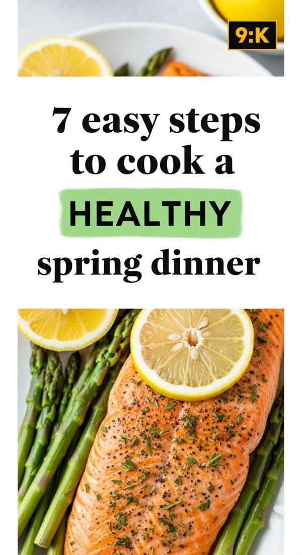 7 Easy Steps To Cook A Healthy Spring Dinner 69e9b6da31938