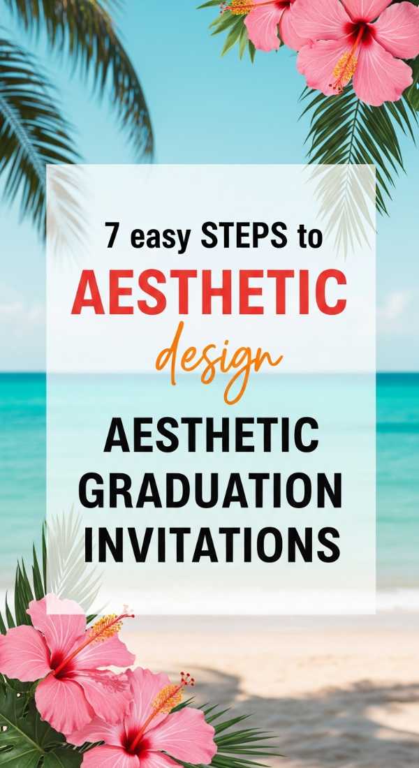 7 Easy Steps To Design Aesthetic Graduation Invitations 69e9f7f0c6f67