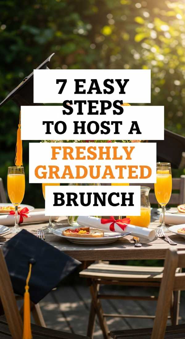 7 Easy Steps To Host A Freshly Graduated Brunch 69eb9610a2f17