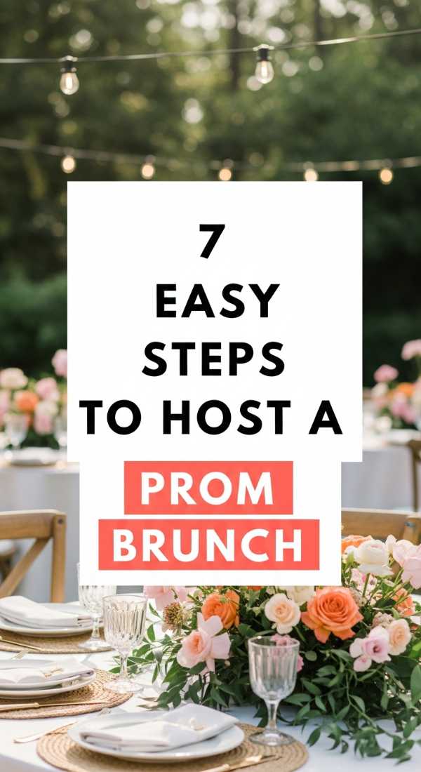 7 Easy Steps To Host A Viral Prom Brunch 69efa7a354b69