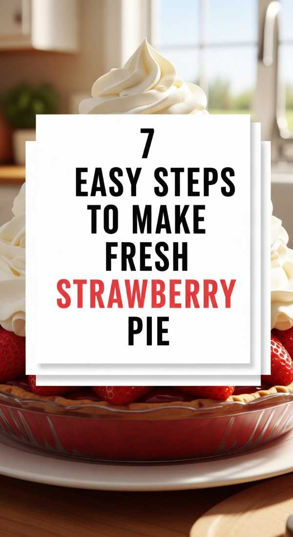7 Easy Steps To Make Fresh Strawberry Pie 69de7f168a53a