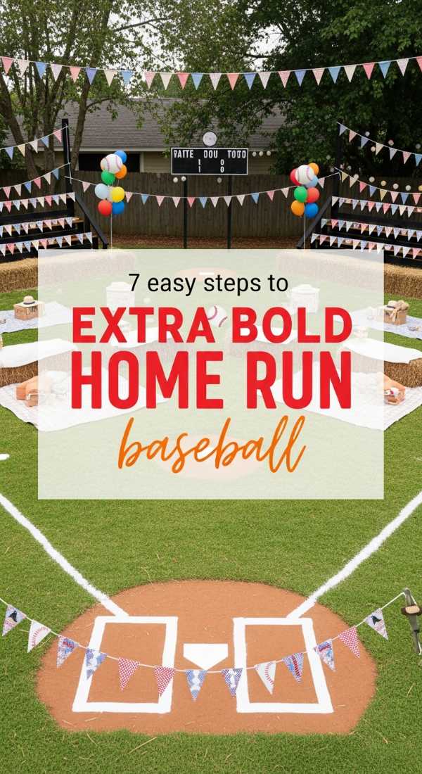 7 Easy Steps To Plan A Home Run Baseball Birthday 69e4ae3922ef1
