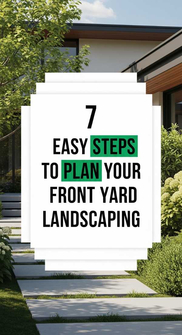 7 Easy Steps To Plan Your Front Yard Landscaping 69ee5bca1cbfb