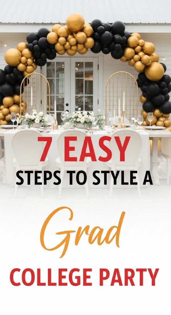 7 Easy Steps To Style A College Grad Party 69e4ae312a63a