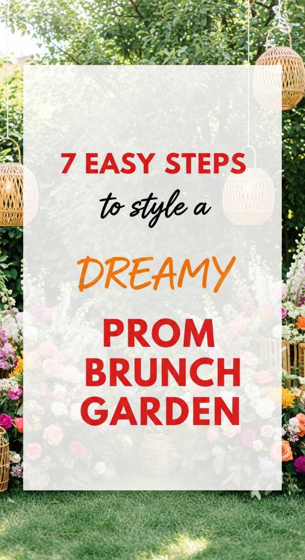 7 Easy Steps To Style A Prom Brunch Garden 69efa7bfdc823