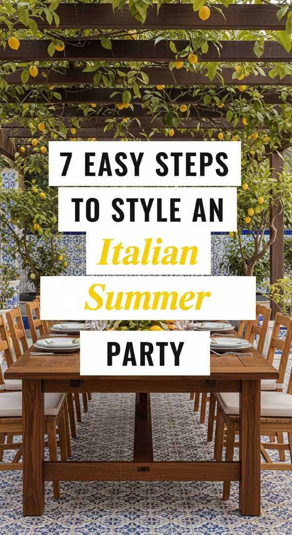 7 Easy Steps To Style An Italian Summer Party 69e32c4e60940