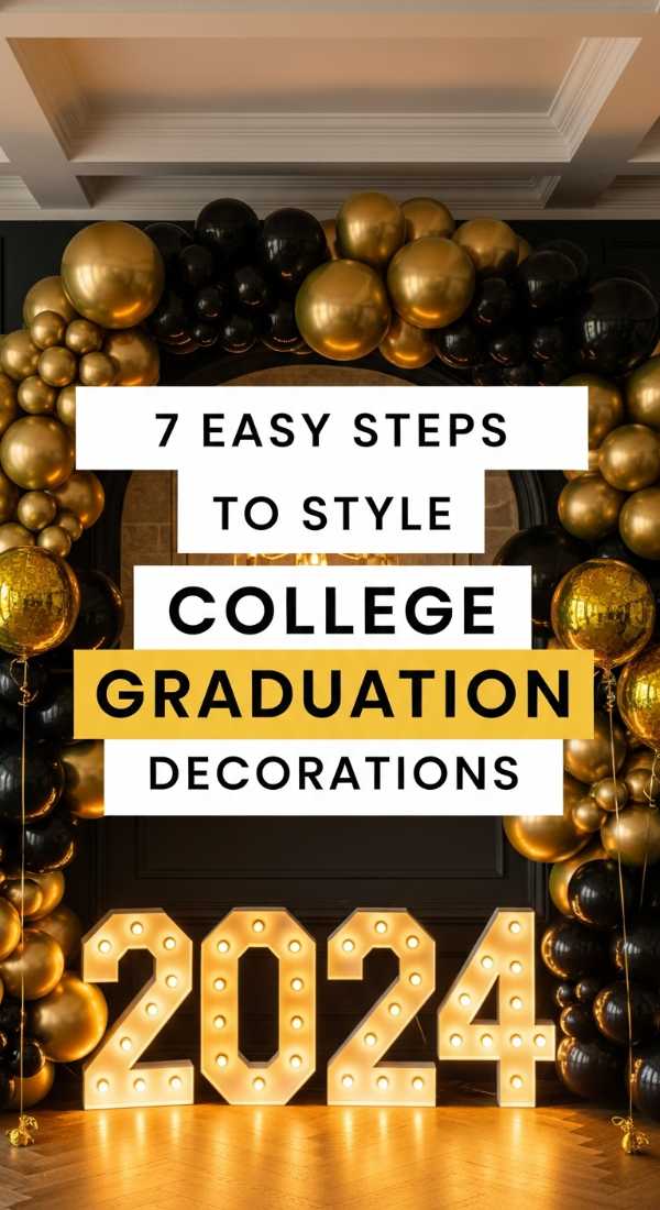 7 Easy Steps To Style College Graduation Decorations 69e902660f44b