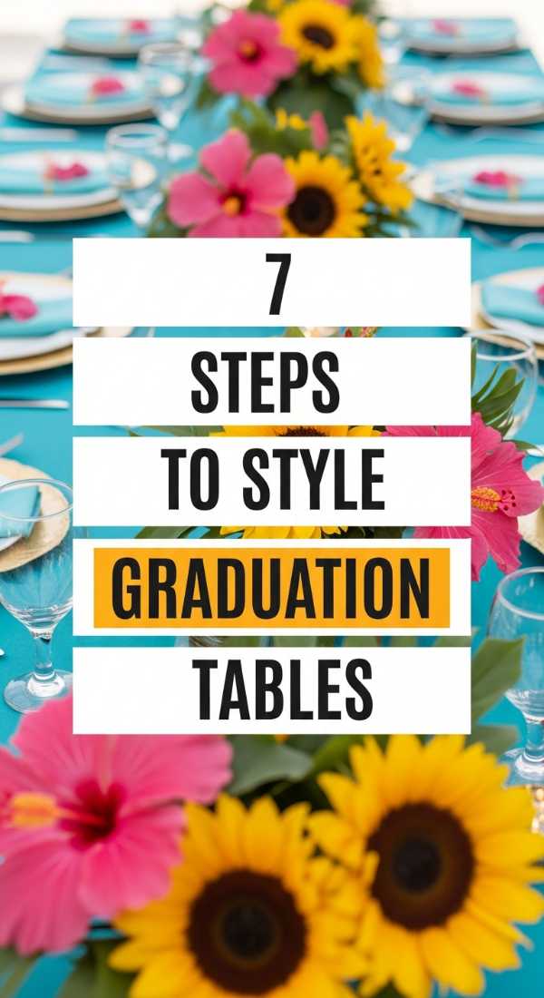 7 Easy Steps To Style Graduation Tables 69e9fe6c8d450