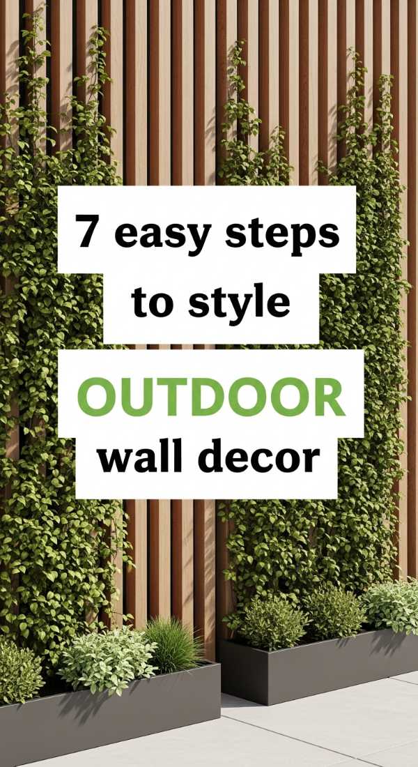 7 Easy Steps To Style Outdoor Wall Decor 69e6498ddd3b5