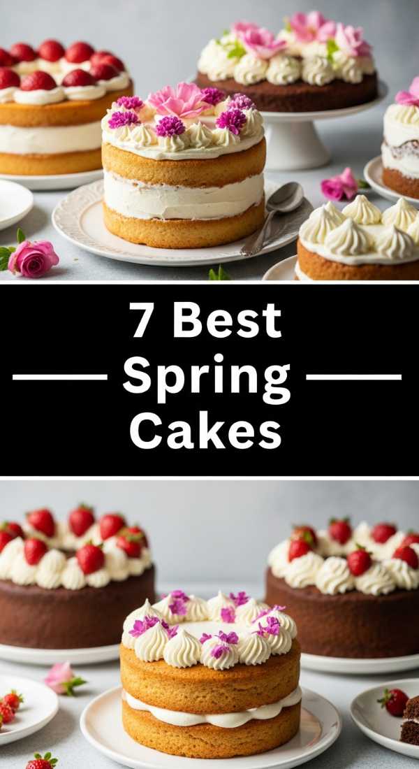 7 Easy Ways To Decorate Spring Cake Step By Step Guide 69f3946994889