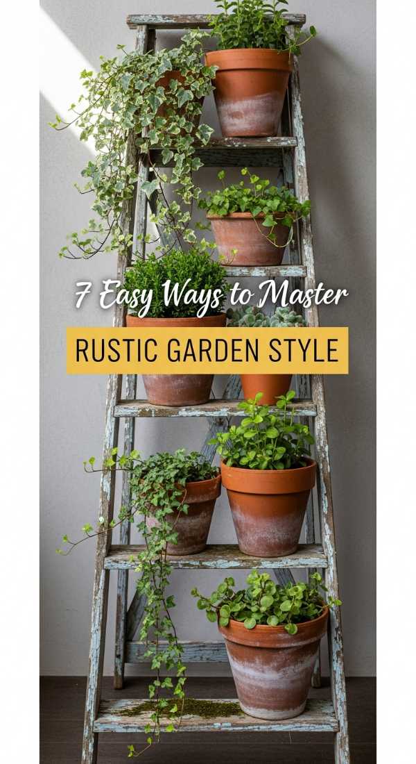 7 easy ways to get the Rustic Garden Decor look