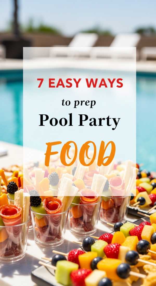 7 Easy Ways To Prep Pool Party Food 69f2f0d14be8e
