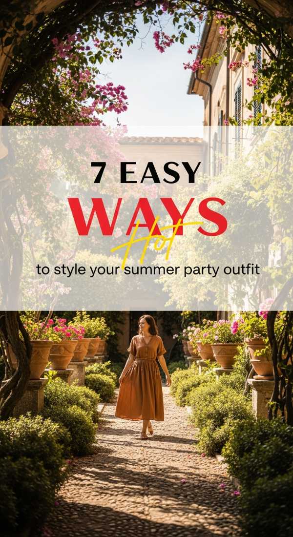 7 Easy Ways To Style Your Summer Party Outfit 69ee4b5785bc3