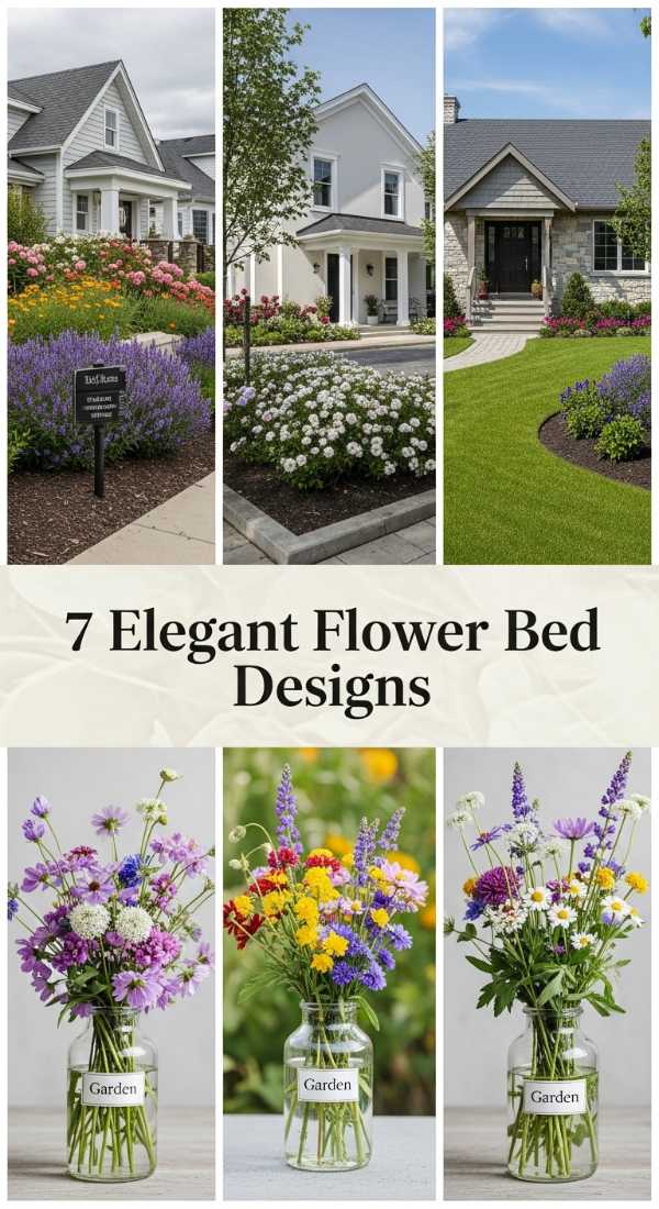 7 Elegant Flower Bed Designs 69f26b3adcbd8