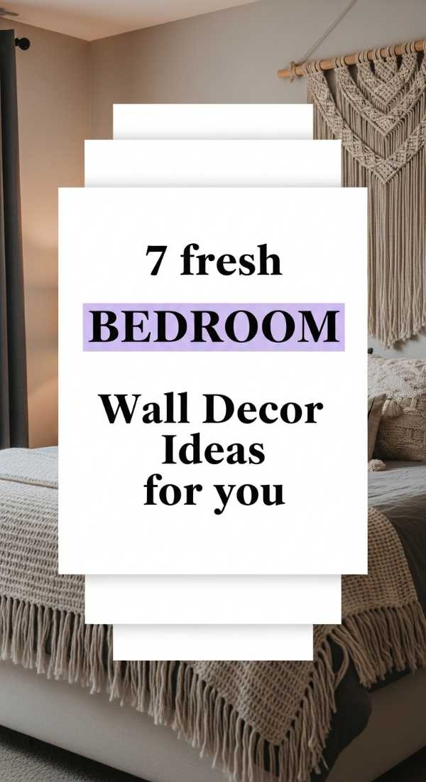 7 Fresh Bedroom Wall Decor Ideas For You 69f32c578fcd8
