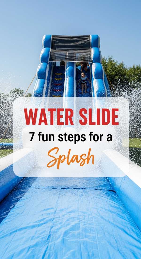 7 Fun Steps For A Water Slide Birthday 69ecac8b471d9