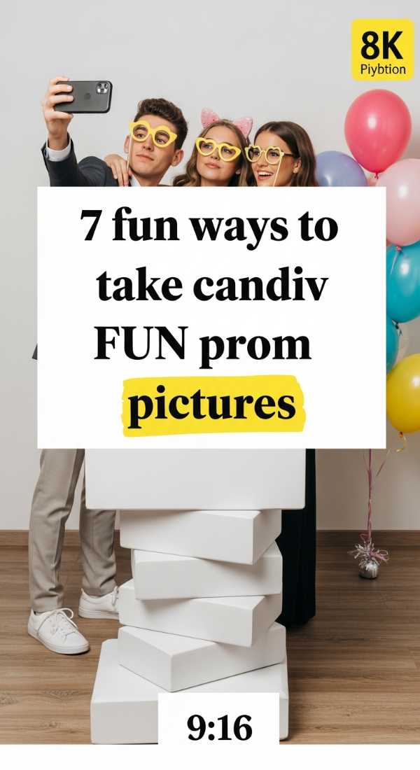 7 Fun Ways To Take Candid Fun Prom Pictures 69ecb08614dae