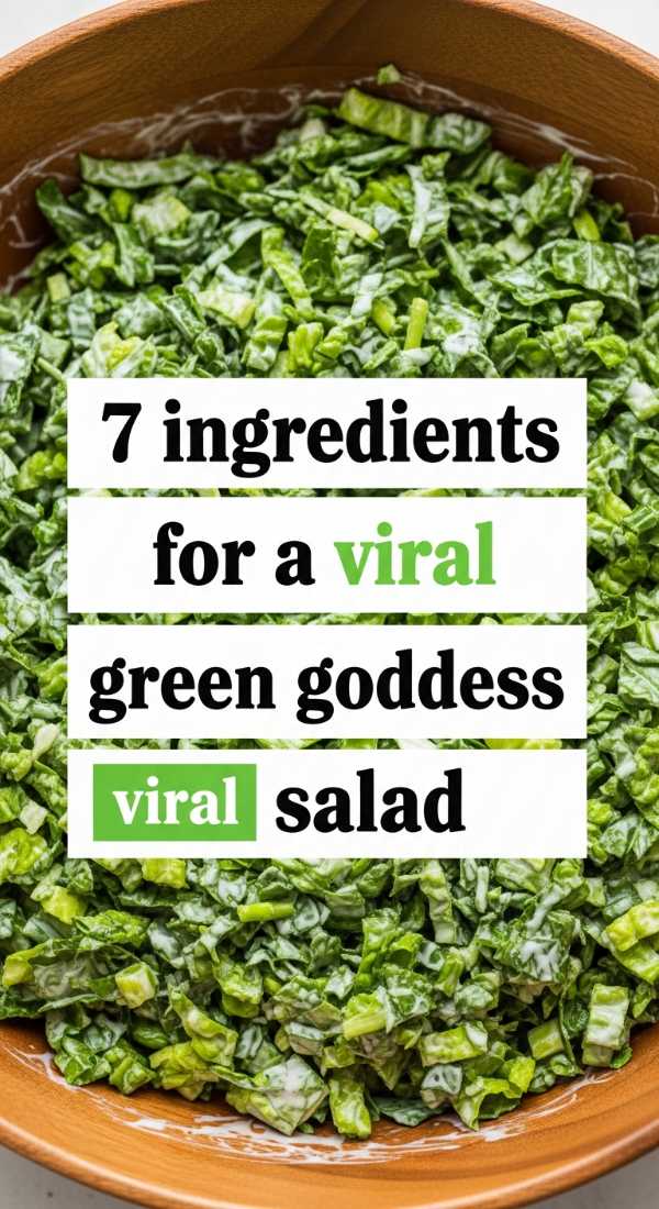 7 Ingredients For A Viral Green Goddess Salad 69e853e5de031