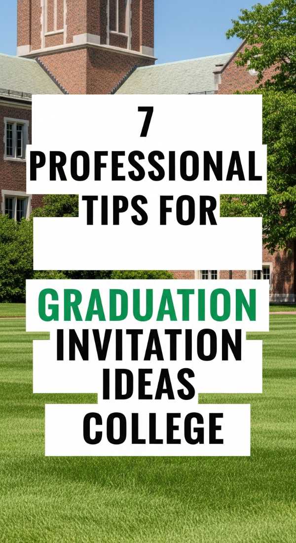 7 Professional Tips For Graduation Invitation Ideas College 69e9026570dbb
