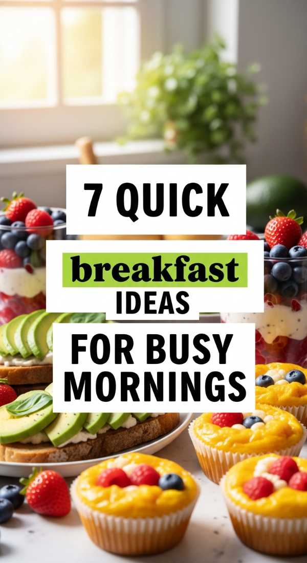 7 Quick Breakfast Ideas For Busy Mornings 69ec6f3204b7a