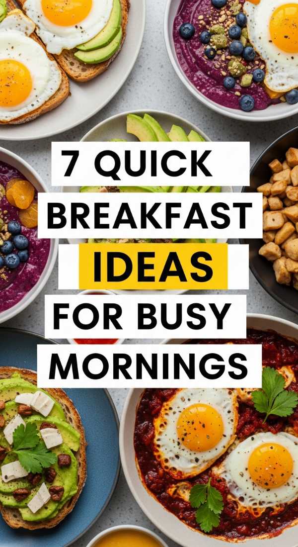 7 Quick Breakfast Ideas For Busy Mornings 69edfa80ba887