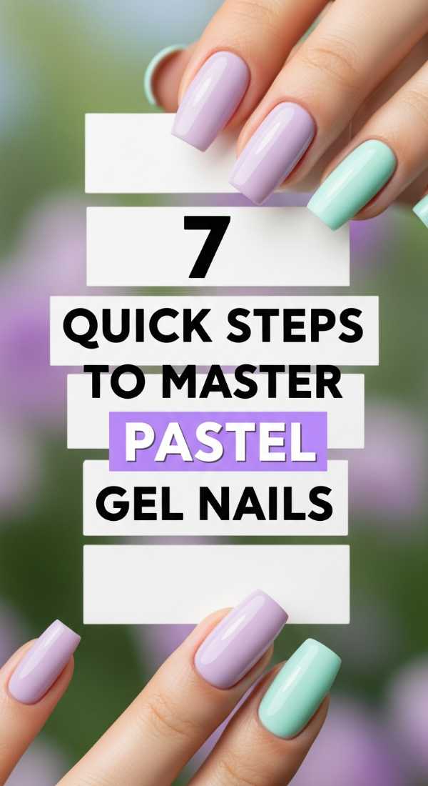 7 Quick Steps To Master Pastel Gel Nails 69e7599347559