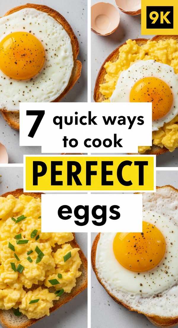 7 Quick Ways To Cook Perfect Eggs 69e9b5689d2ed