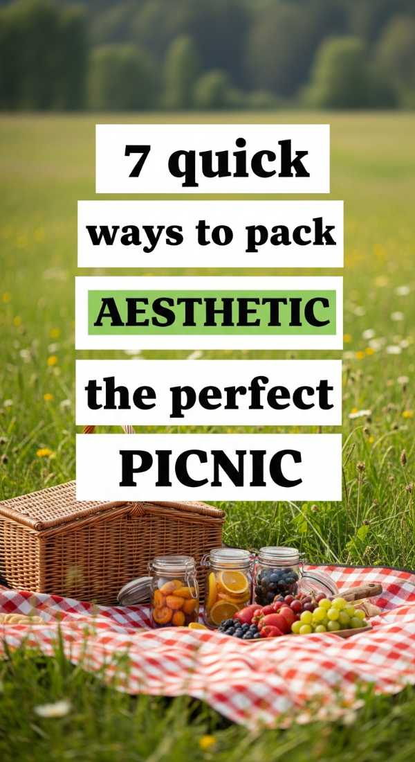 7 Quick Ways To Pack The Perfect Aesthetic Picnic 69e70bfd06f8a