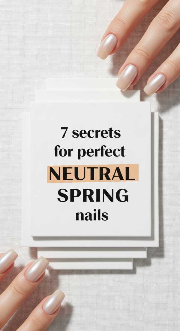 7 Secrets For Perfect Neutral Spring Nails 69ea68a4e6615