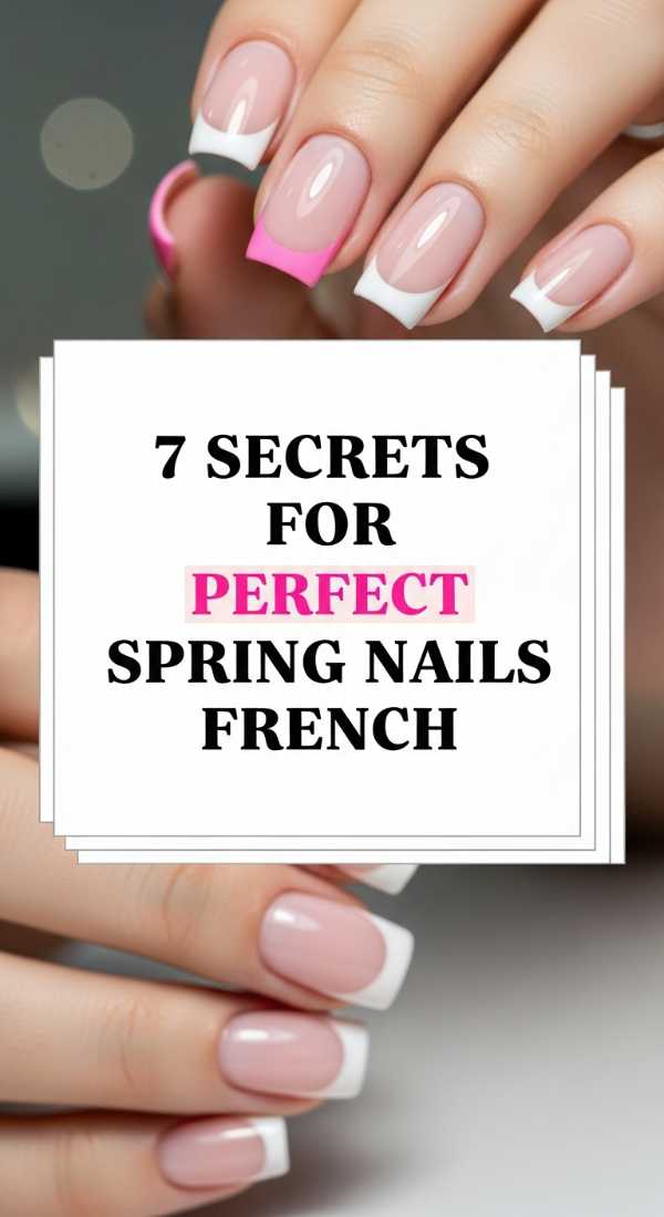 7 Secrets For Perfect Spring Nails French 69ea69985d4f6